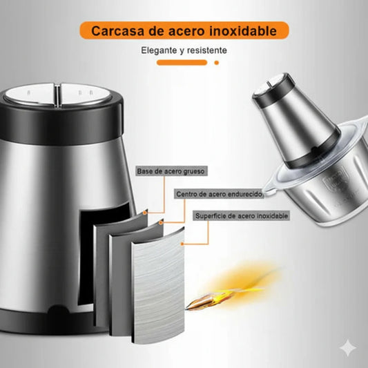 Picadora Eléctrica 2L – Cocina fácil y rápida