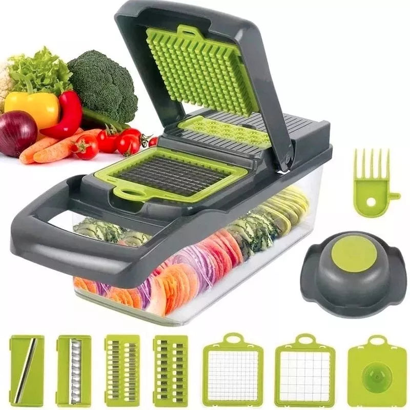 Multi Picador de Vegetales – Rápido y práctico