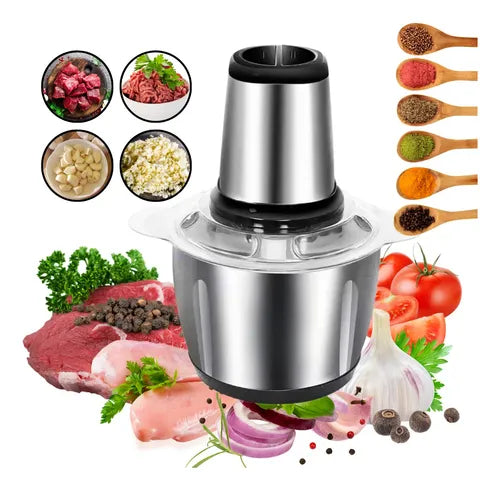 Picadora Eléctrica 2L – Cocina fácil y rápida