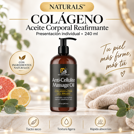 Naturals™ Colágeno | Aceite Reafirmante Anticelulitis 240 ml