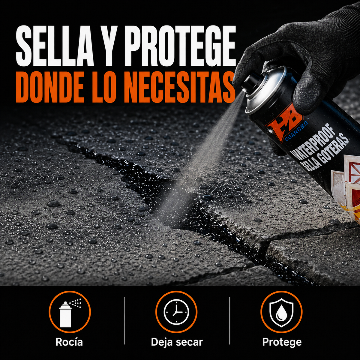 Spray Sellador Antigoteras | Sella y Protege contra Filtraciones