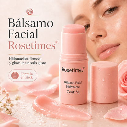 Rosetimes® Bálsamo Facial Hidratante – Cuidado Antiarrugas y Rejuvenecedor